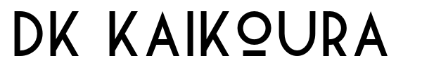 DK Kaikoura font preview